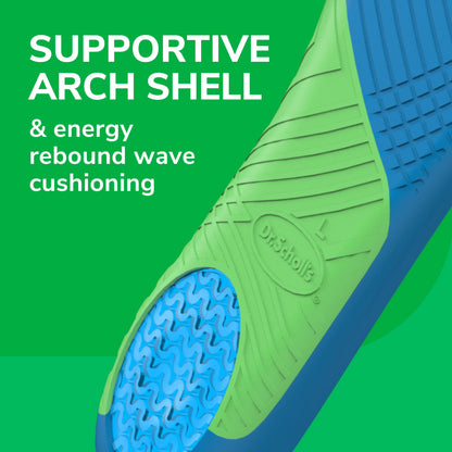 All Sport & Fitness Insoles for Men Shoe Sizes 8-14, 1 Pair